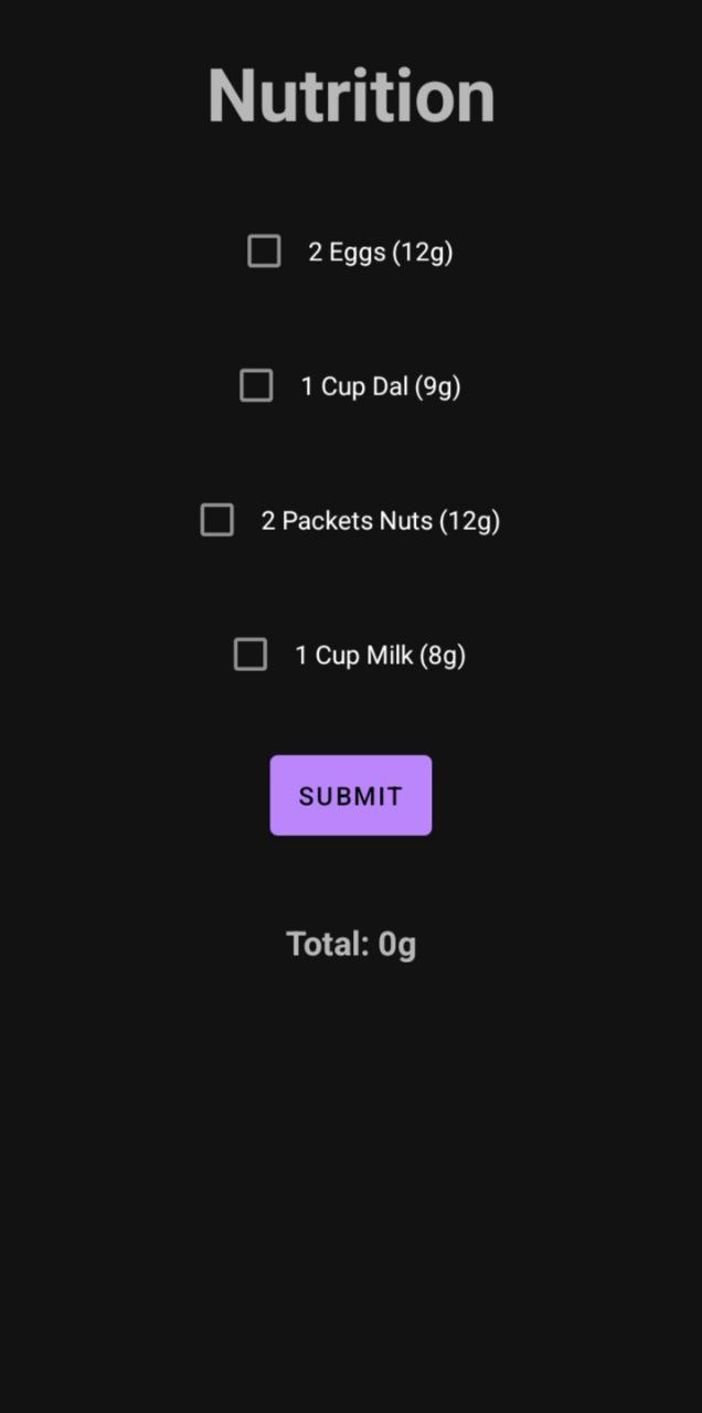 Opti Life Main Dashboard